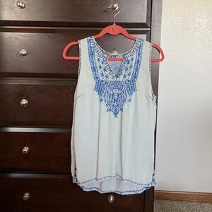 Jean Colored Tank